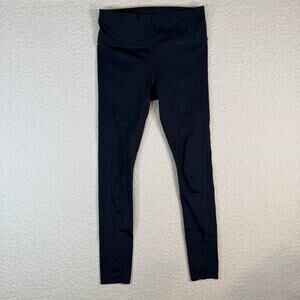 Athleta womens dark navy high rise leggings size ST workout gym yoga small tall